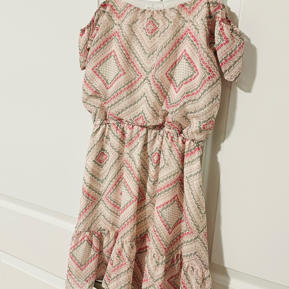 Beautiful chiffon off the shoulder summer dress age 16 with tags TCP - Picture 3 of 3